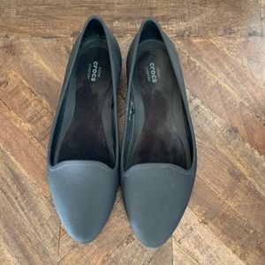 Black Iconic Crocs Comfort  Size 7